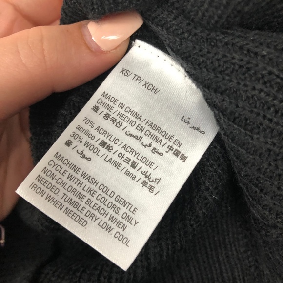 NWT BAR III Surplice On/Off Shoulder Sweat #UU5 - Picture 6 of 7